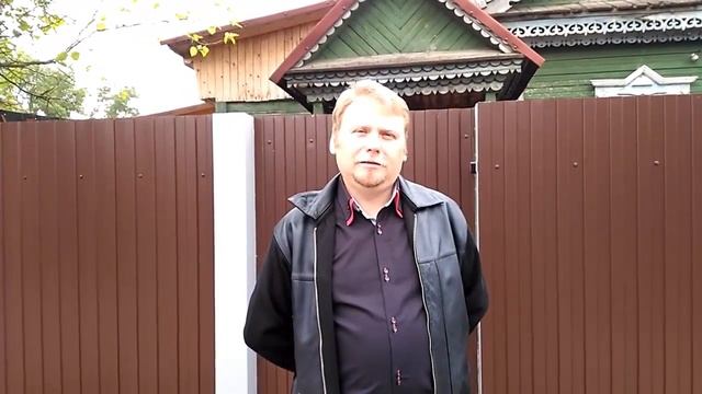 Комбинированный забор из профлиста, штакетника и рабицы. смотреть онлайн