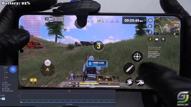 Xiaomi 12T Pro Test game Call of Duty Mobile New Update FPS Meter смотреть онлайн