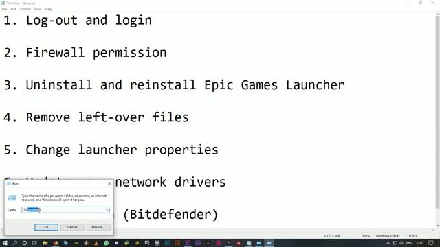 Epic Games Something Went Wrong Error | How to Fix смотреть онлайн