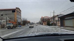 Хавал н9. Первый снег, первый гололёд.