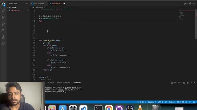 Use defaultdicts wherever you can in Python | Visualize graphs using defaultdicts |Advanced python- смотреть онлайн