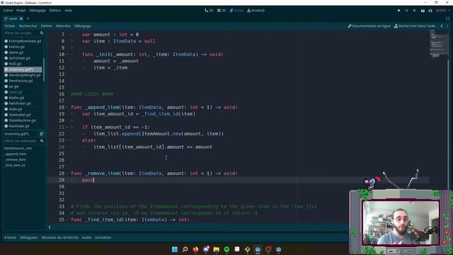 Godot: Créer un RogueLike de zero! (Partie 21: Inventaire: les données) смотреть онлайн