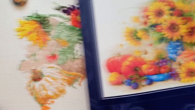 Рукодельный август. Текущие процессы и покупки. Вышивка крестом. смотреть онлайн