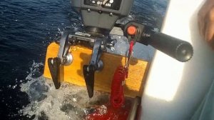 Установка мотора на байдарку Таймень