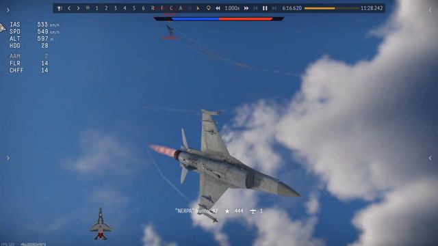 F-16 Vs Mig 29 War Thunder