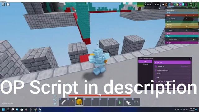 Bedwars Roblox Exploit Script : Killaura, troll & MORE смотреть онлайн