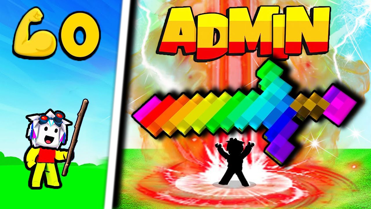 Я СТАЛ КРУЧЕ АДМИНА И ПОЛУЧИЛ САМЫЙ МОЩНЫЙ МЕЧ В РОБЛОКСЕ! ROBLOX SWORDS Craft Factory смотреть онлайн