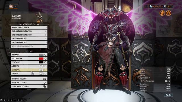 Warframe | Fashion Frame | Baruuk : Wandering Warrior смотреть онлайн