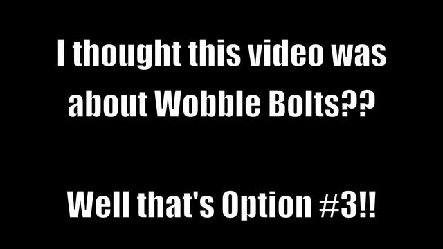 Wobble Bolts 101 смотреть онлайн