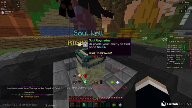Angel Of Death 10 on skywars hypixel (30,000,000 coins) смотреть онлайн