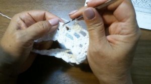 Блузка"Листопад"с кокеткой крючком.Часть1.МК.Blouse Listopad yoke crochet.Part1.MK