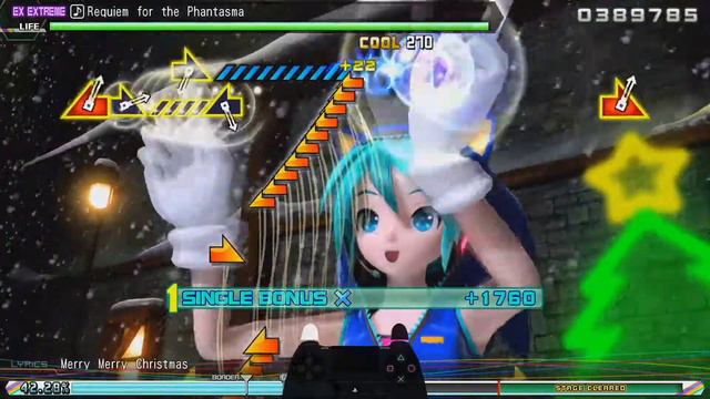 Hatsune Miku: Project DIVA Future Tone - Merry Christmas EX Extreme Perfect смотреть онлайн