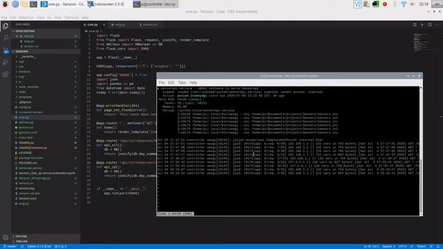 part 6 nginx - serving our Home Sensor heads up display with Nginx смотреть онлайн