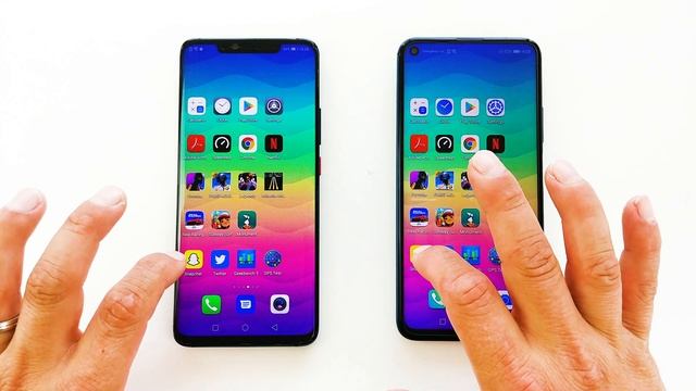 Huawei Mate 20 Pro w/EMUI 9.1 vs Honor 20 Pro - Real Life Speed Test! смотреть онлайн