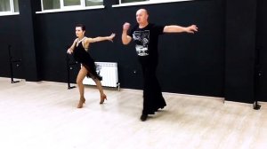 «Самба»  Часть 1  Основные движения