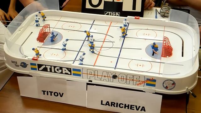 Настольный хоккей. Table Hockey. MoscowCup13. Titov-Laricheva 7 смотреть онлайн