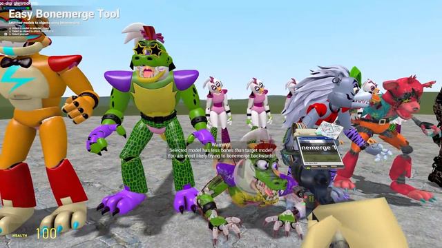 COMBINING FNAF SECURITY BREACH ANIMATRONICS In Garry's Mod! (Five Nights at Freddy's) смотреть онлайн