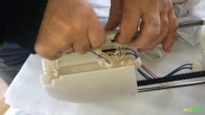 Снятие топливного фильтра mitsubishi