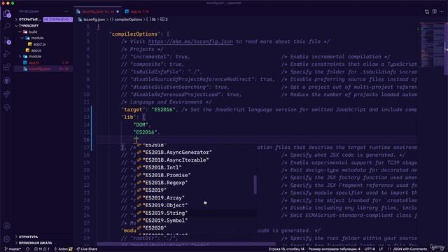 TypeScript с нуля полный курс и паттерны проектирования | Язык и окружение смотреть онлайн