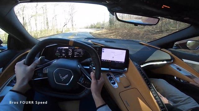 2022 Chevrolet Corvette Stingray 2LT Z51: Mountain Drive POV ASMR (Exhaust Audio) смотреть онлайн