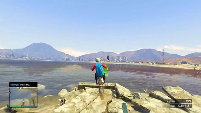 Grand Theft Auto 5 Multiplayer - Part 151 - Cross the Lake (GTA Online Let's Play) смотреть онлайн