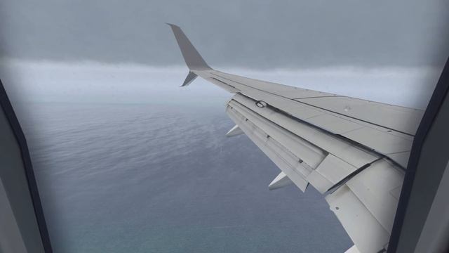 X-Plane 11.55 - Landing of EWA AIR 737 (F-ONGA) at MAYOTTE Airport смотреть онлайн