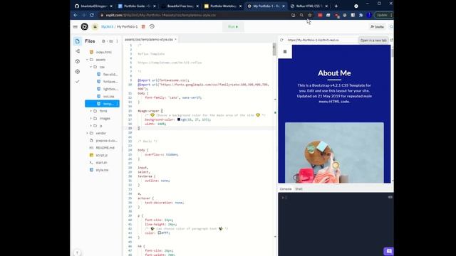 Create an Online Portfolio смотреть онлайн
