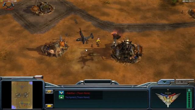 Rise of the Reds 1.86 Replay: Techpriest (GLA) vs ~Sabotaj~ (USA) смотреть онлайн
