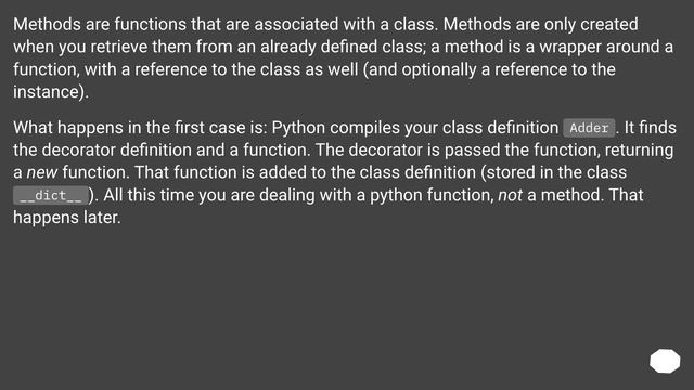 Decorators and class method смотреть онлайн