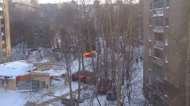 Сгорела машина в Новосибирске 05,12,2014 ч 2 смотреть онлайн