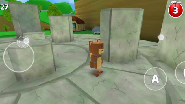 🥳очень хороший игра # мишка прходет все уравне.💥 смотреть онлайн