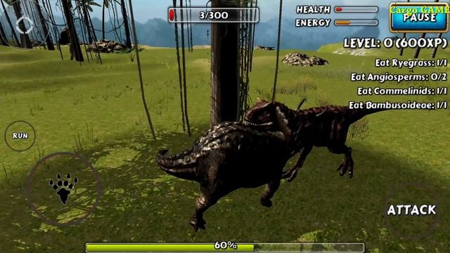 Triceratop GamePlay: Dinosaur Jurassic Survival Simulator Games - GamePlay Android HD смотреть онлайн