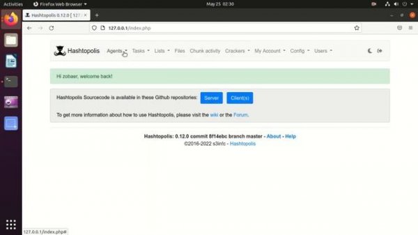 I will Install Hashtopolis server on Cloud Linux