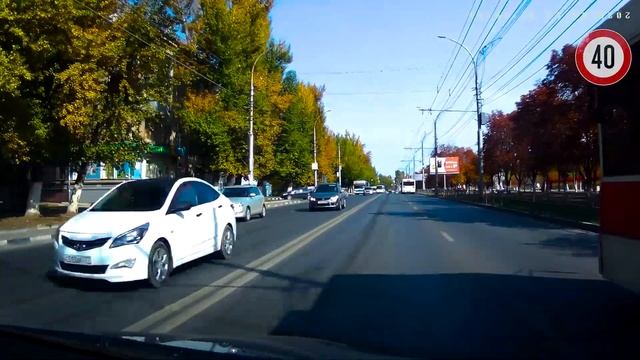 Экзаменационный маршрут ГИБДД в Заводском районе смотреть онлайн