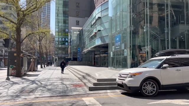 Sunday morning in Seoul, South Korea Walking tour | Воскресное утро в Сеуле Пешеходная экскурсия смотреть онлайн
