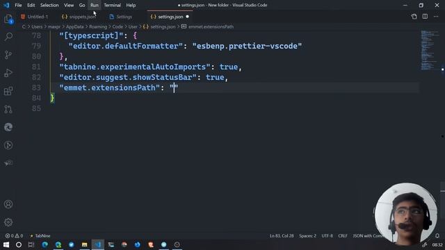 How to create Custom Emmet Snippets in VS Code! смотреть онлайн