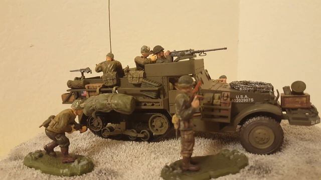 1/32 FORCES OF VALOR M3A1 HALF TRACK NORMANDY смотреть онлайн