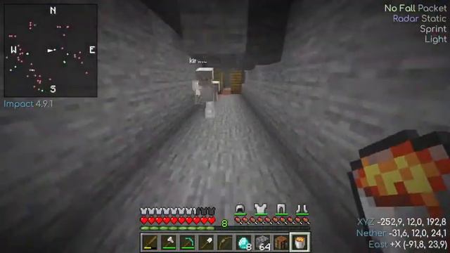 Я с другом играю в Майнкрафт 1.16.5 смотреть онлайн