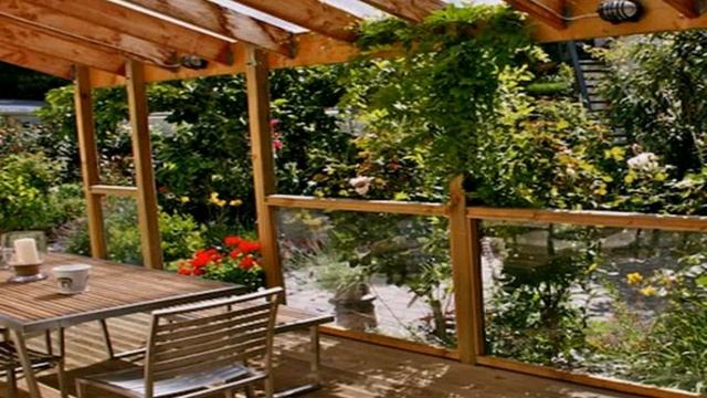 как построить террасу к дому своими руками видео