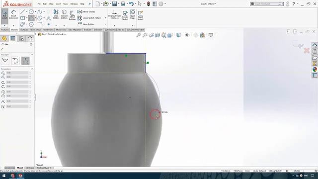 How to use Sketch Picture and Autotrace in solidworks смотреть онлайн
