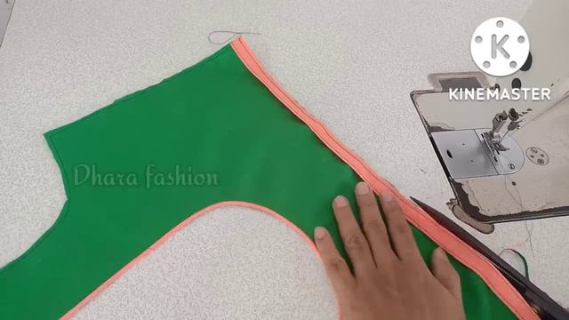 round neck easy designer blouse || simple and easy blouse back neck design cutting and stitching смотреть онлайн