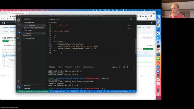 Live Demo of Docker Dev Environments смотреть онлайн