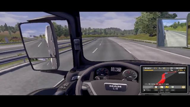 Euro Truck Simulator 2 - #1 - Поехали!! смотреть онлайн