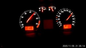 Разгон Passat B5 V6 2.8 автомат (AT) 0-200+ km