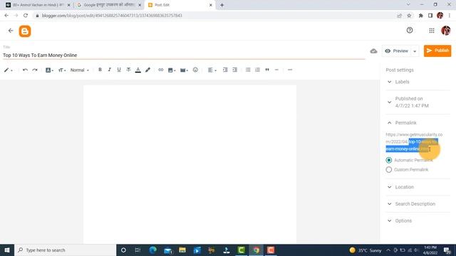 blog par traffic kaise laye 2022 | permalink in blogger смотреть онлайн