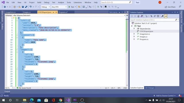 Reading a JSON file in C# смотреть онлайн