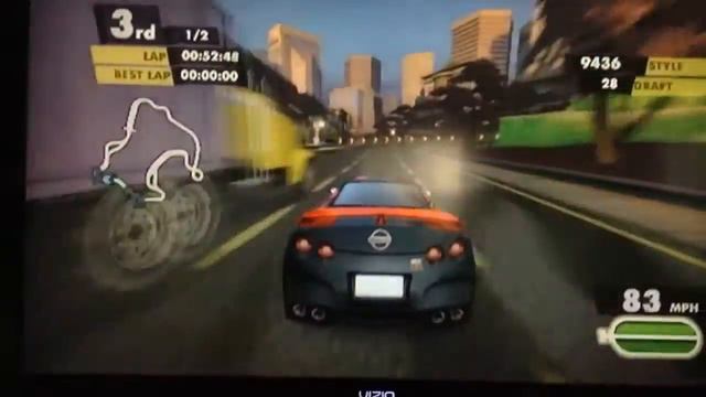 Need for Speed: Nitro - Arcade - Circuit Race - Singapore - Keppel Harbour | Nissan GT-R смотреть онлайн