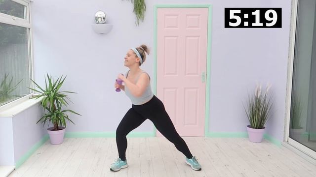 10 MINUTE FULL BODY PUMP WORKOUT | BEGINNER FRIENDLY | LOW-MED IMPACT смотреть онлайн