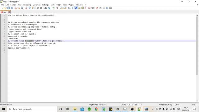 how to setup Oracle db and Sql Developer locally смотреть онлайн