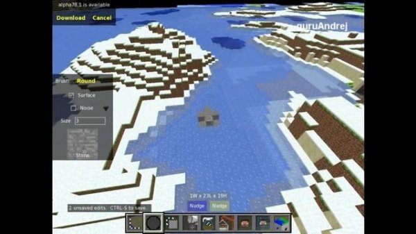 Minecraft 3D Map editor